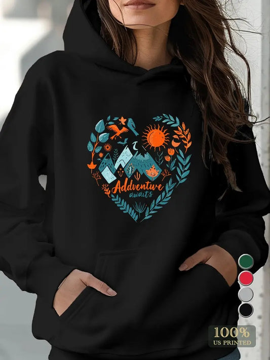 Women's Printed Hoodie